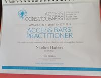 Access Bars Practitioner certificaat